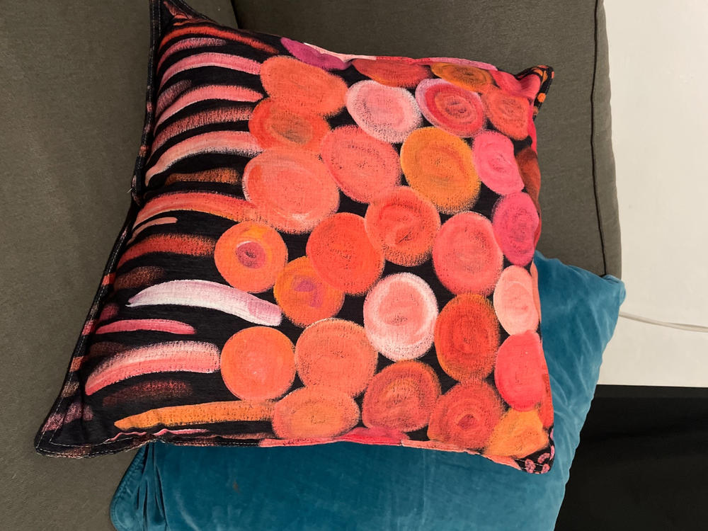 Dibirdibi Cushion Cover (53cm x 53cm) - Customer Photo From Safari Lee