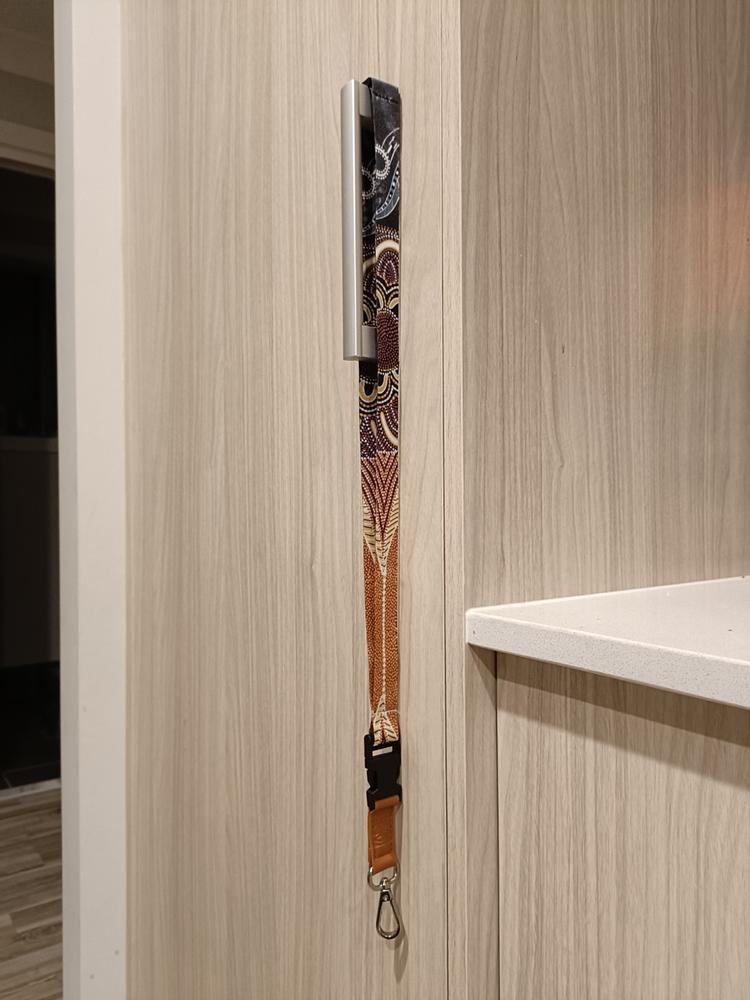 Respecting Our Elders NAIDOC WEEK 2023 Premium Lanyard - Customer Photo From Tzu-Hsuan Juan