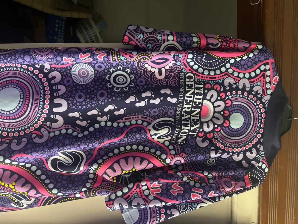Muru To Our Biriwal (Pathway To Our Future) NAIDOC 2025 Unisex Polo Shirt - Customer Photo From Patricia Huggins