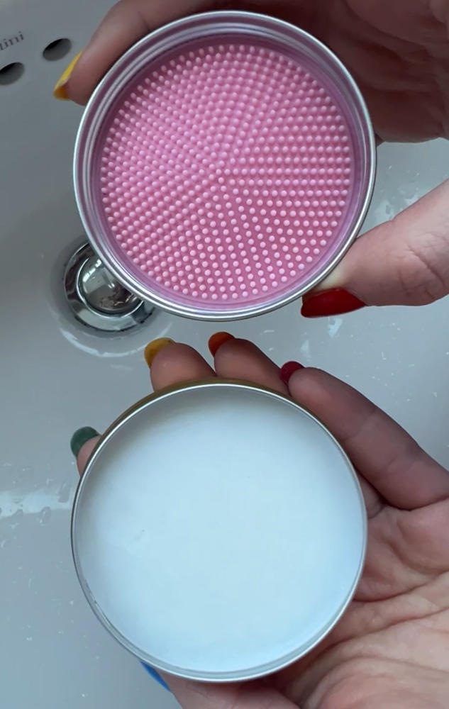 Bergamot and Pink Grapefruit Vegan Makeup Brush Soap - Customer Photo From Jessica
