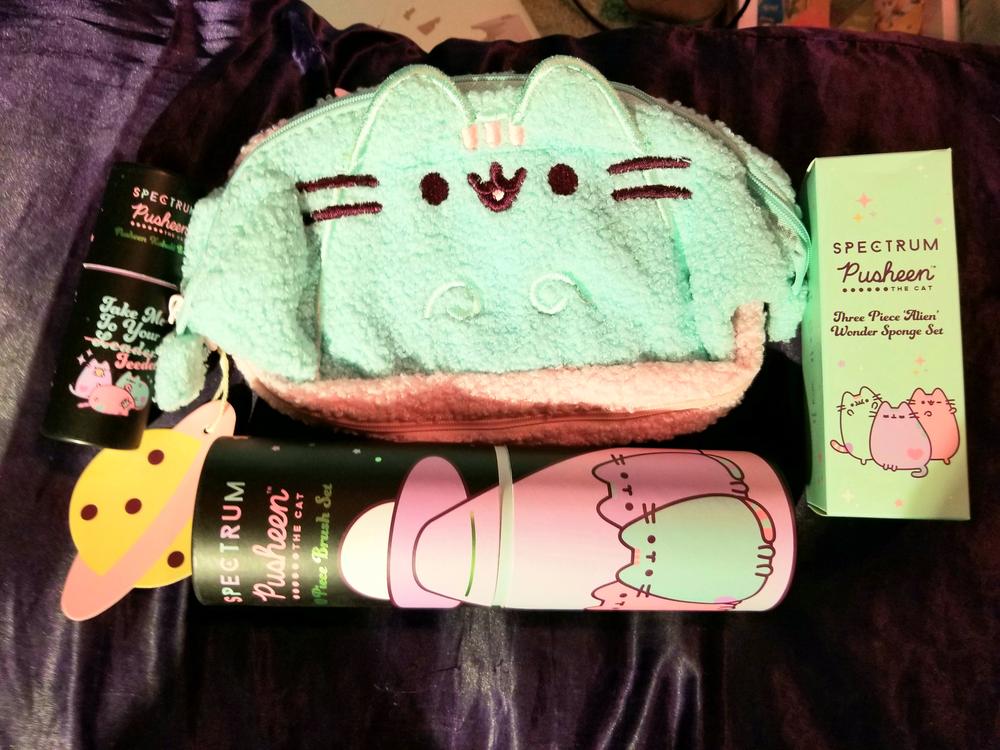 Pusheen "Give Me Space" Makeup Brush Bundle - Customer Photo From Caitlin