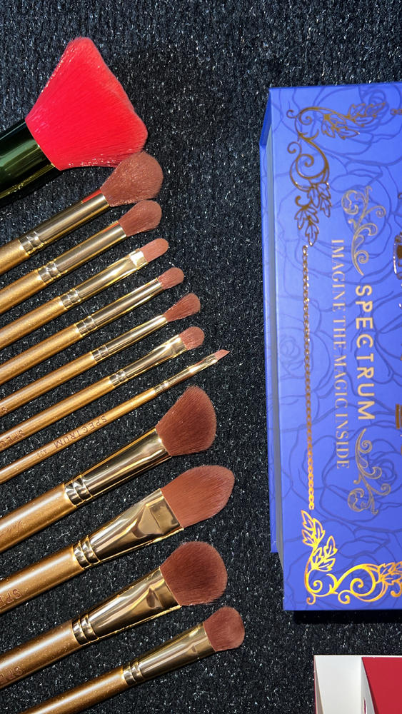 Beauty and the Beast 12 Piece Makeup Brush Set - Customer Photo From Jessica Partington