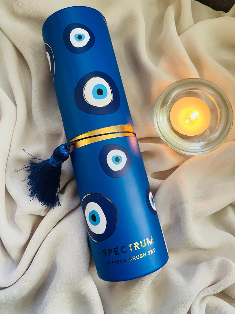 Evil Eye 10 Piece Makeup Brush Set - Customer Photo From Samia Makahleh