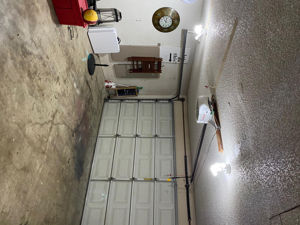 LED Dimmable Garage Ceiling Lights with 4 Adjustable Panels