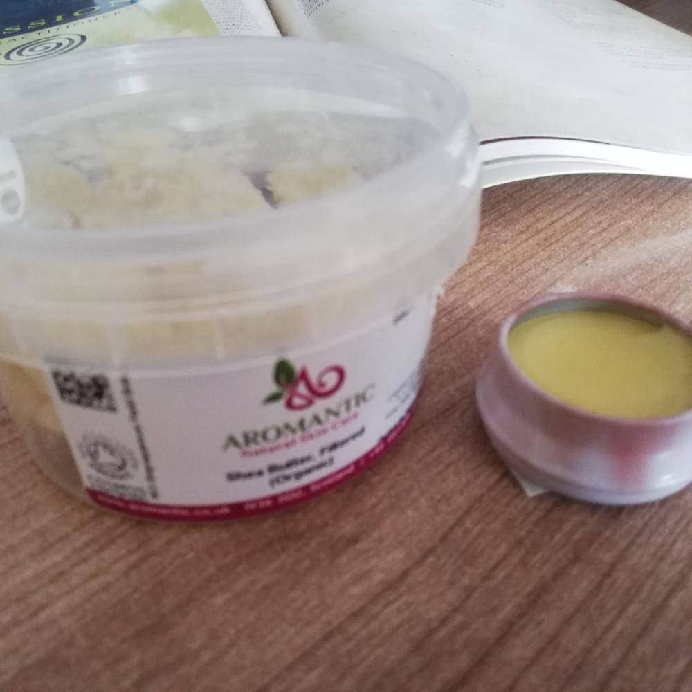 Organic Shea Butter Filtered Unrefined - Customer Photo From Jan Holben