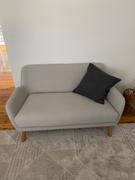 Nordik Living Oliver 2 Seater Sofa - Light Grey Review
