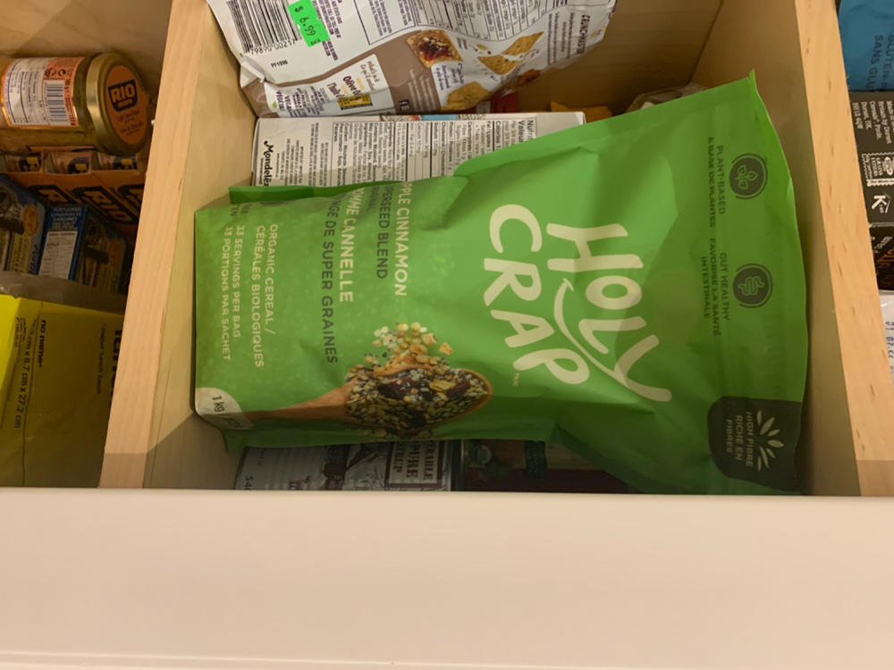 Apple Cinnamon Superseed Cereal - 1 KG ($1.21/serving) - Customer Photo From Diana Primerano