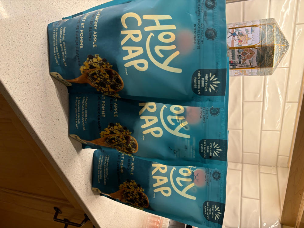 Blueberry Apple Superseed Cereal - 1 KG ($1.21/serving) - Customer Photo From Anonymous