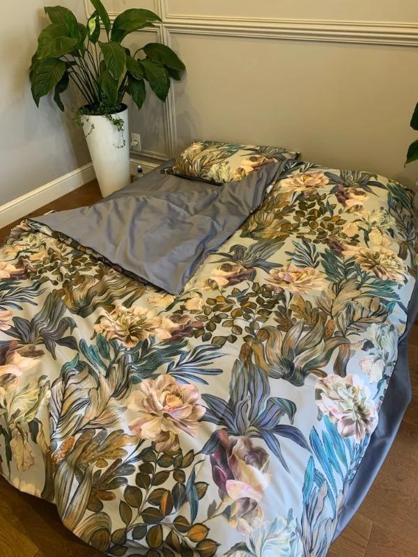 Tropical Leaves Duvet Cover & Sheet Set (Egyptian Cotton) Forhabitat