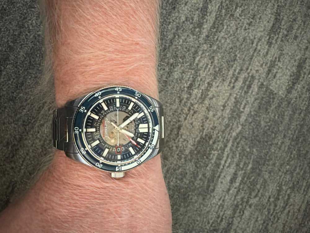 Brilliant White | Fleuss Automatic Severn Edition – Spinnaker Watches