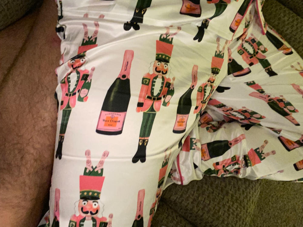 Champagne Bucket Nutcracker Pajama Set - Customer Photo From Anonymous