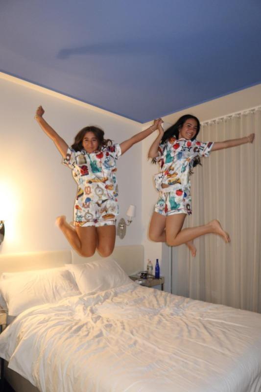 New York City Satin Pajama Set For Women - Customer Photo From aimee Koenig
