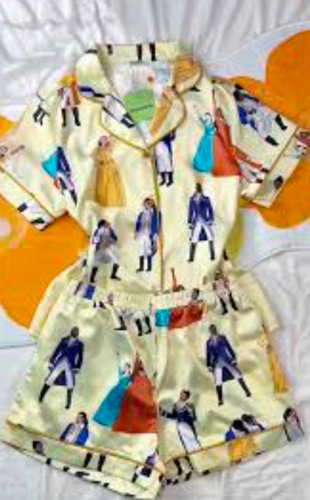 Hamilton Satin Pajama Set For Women - Customer Photo From Joe Trickey