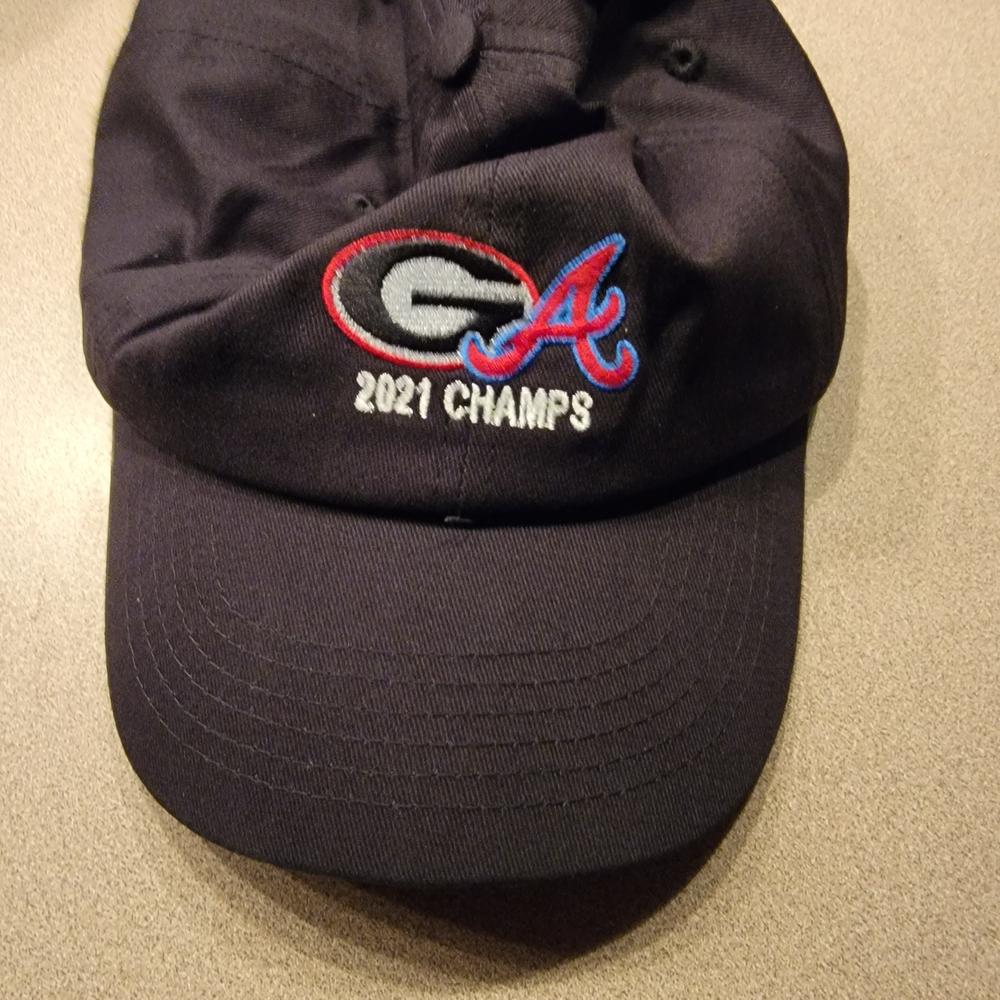 2021 Champions UGA Bulldogs Braves Unisex Cap - Customer Photo From Anonymous