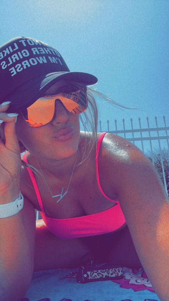Hot Girl Trucker Hat - Customer Photo From Kaitlin Adkins
