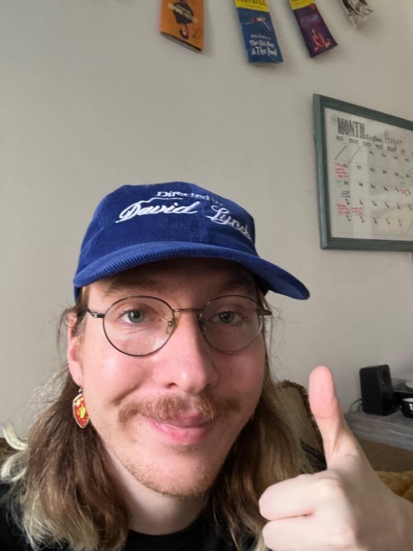 David Lynch Director Cap - Customer Photo From Derek Sherry