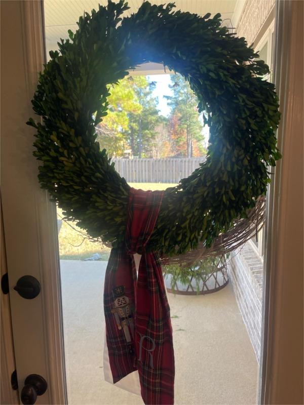 Wreath Sash – The Scouted Stitch