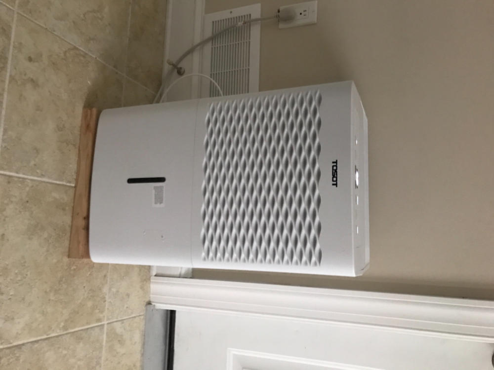 50 Pint Dehumidifier with Internal Pump (2012 DOE 70 Pint) - Customer Photo From Jesse Gorman