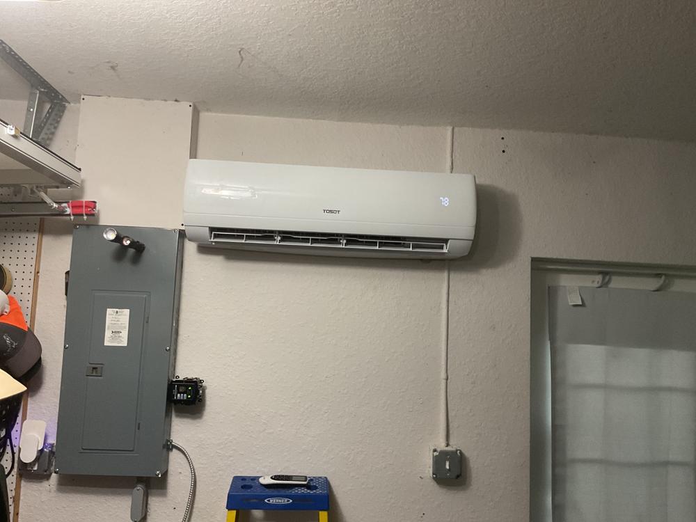18,000 BTU Mini-Split Heat Pump Air Conditioner-230V - Customer Photo From Mark Powers