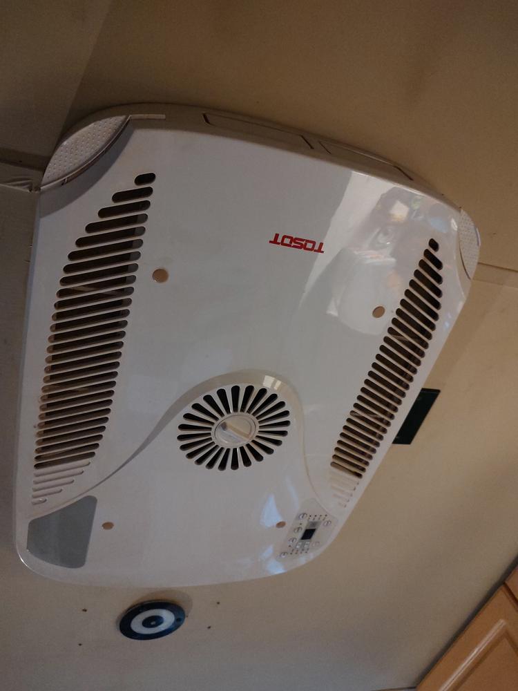 15,000 BTU RV Air Conditioner with Heat Pump - Customer Photo From Jeff S Bacon