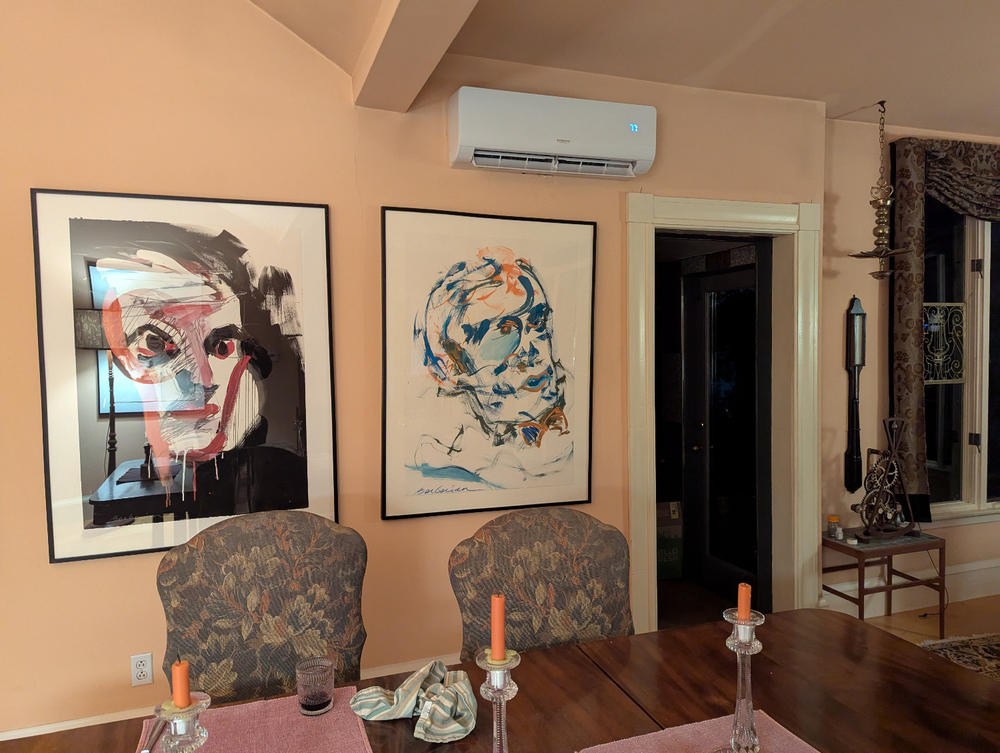 24,000 BTU Dual Zone Mini Split Air Conditioner - Heat Pump - Customer Photo From Lee Eiseman