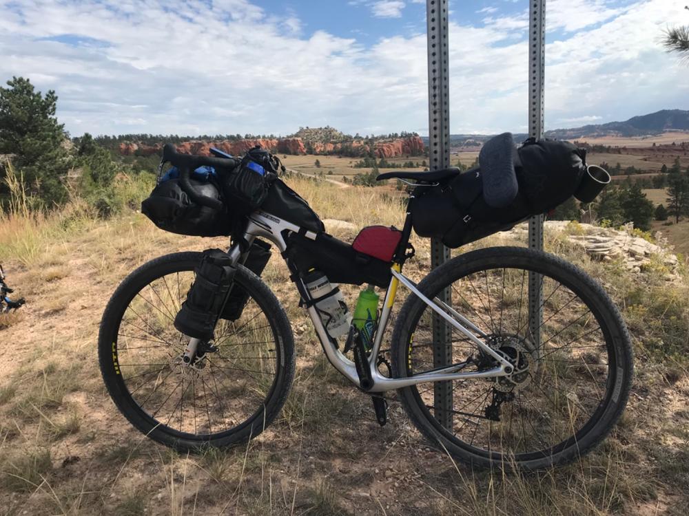 Salsa EXP Direct-Mount Top Tube Bag - Customer Photo From Jeffrey Bloom