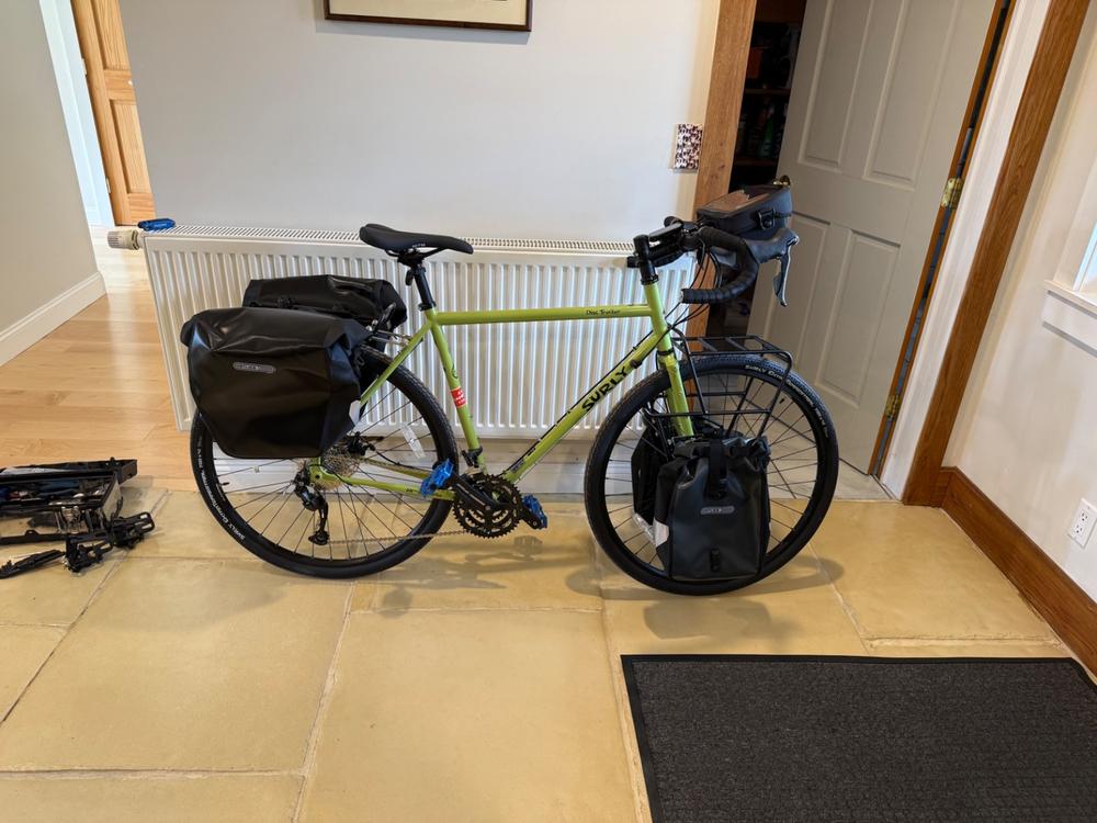 Surly Disc Trucker, 700c (Pea Lime & Black) - Pea Lime, 56cm - Customer Photo From David H Crowne