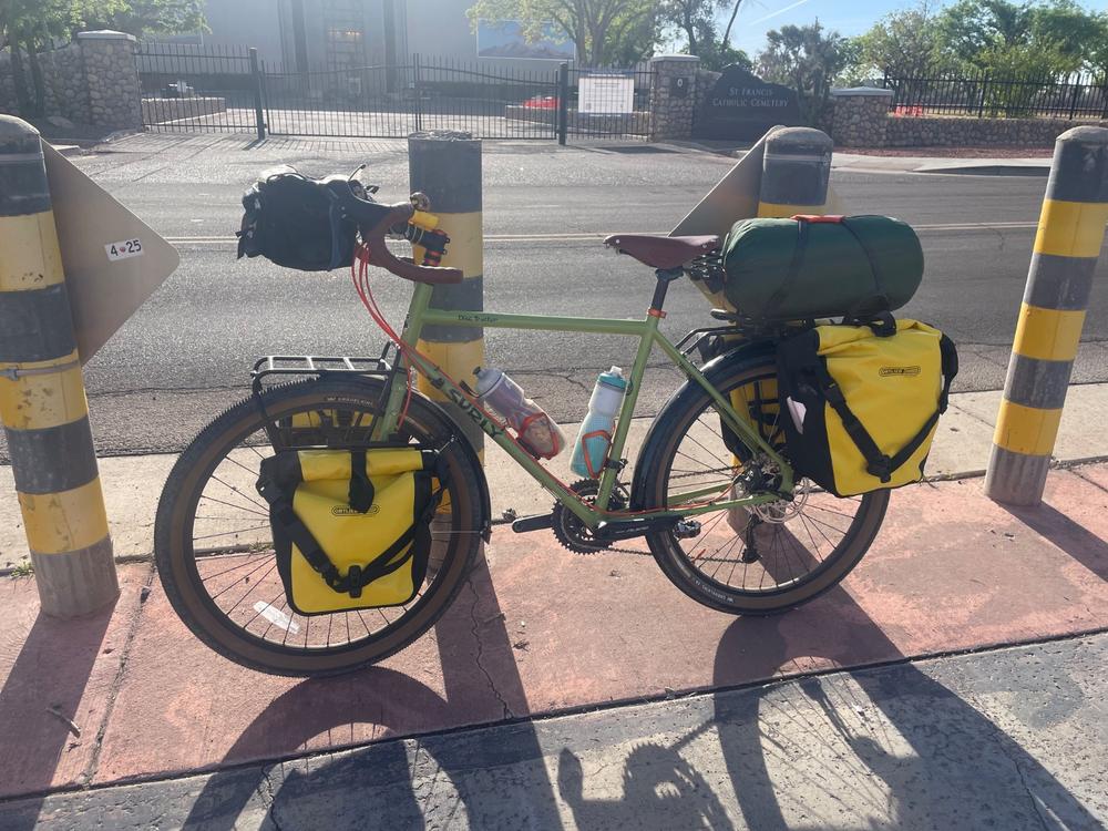 Surly Disc Trucker, 700c (Pea Lime & Black) - Pea Lime, 62cm - Customer Photo From Jacqueline Brady
