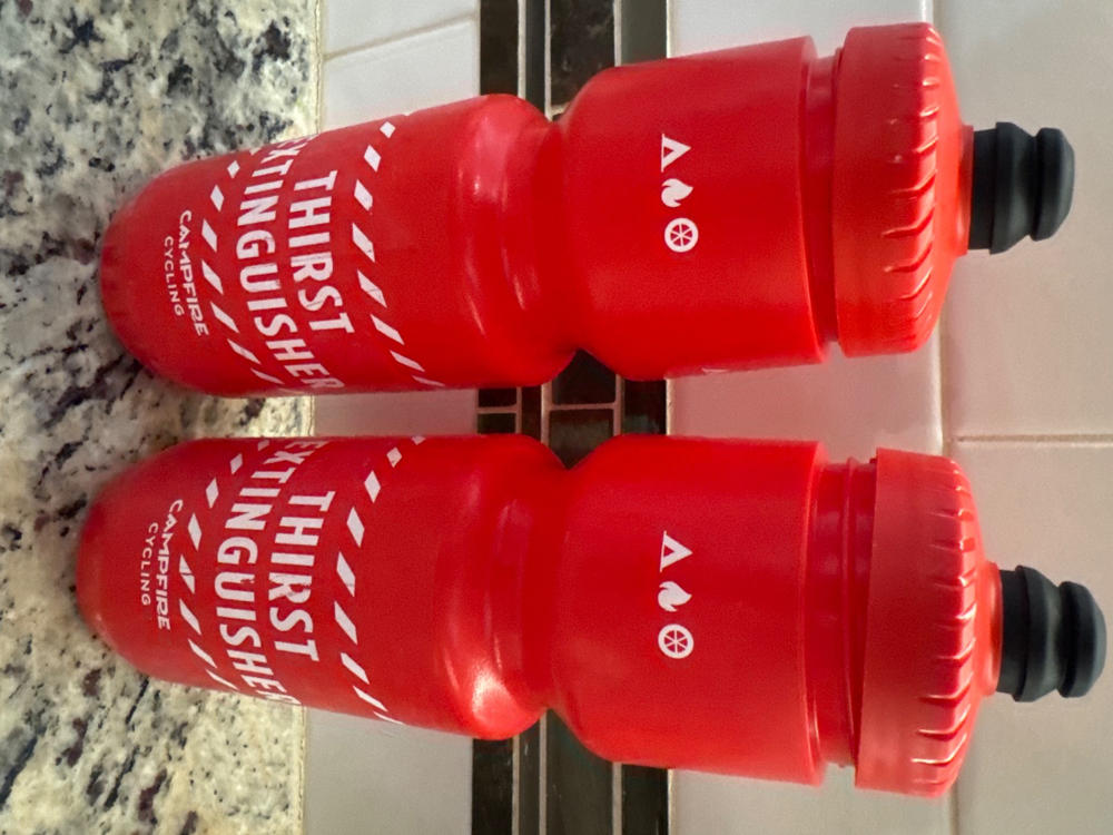 Campfire Water Bottle - 26 oz/Red - Customer Photo From 
