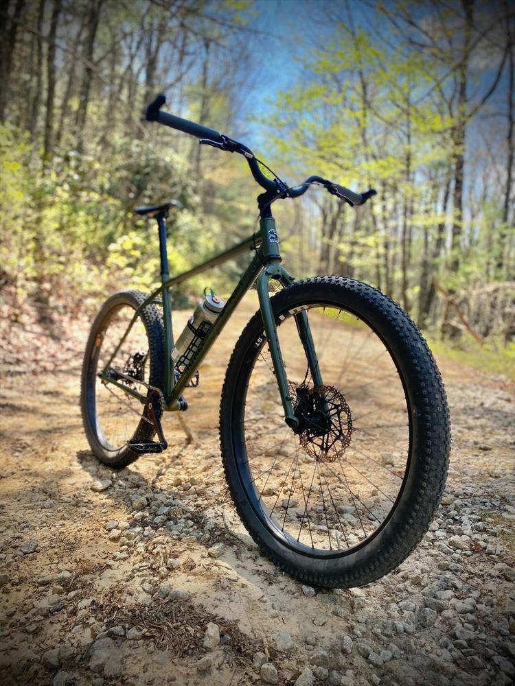 Surly Krampus Frameset (Curry & Silver) - British Racing Green, XL - Customer Photo From Ronnie Pettit