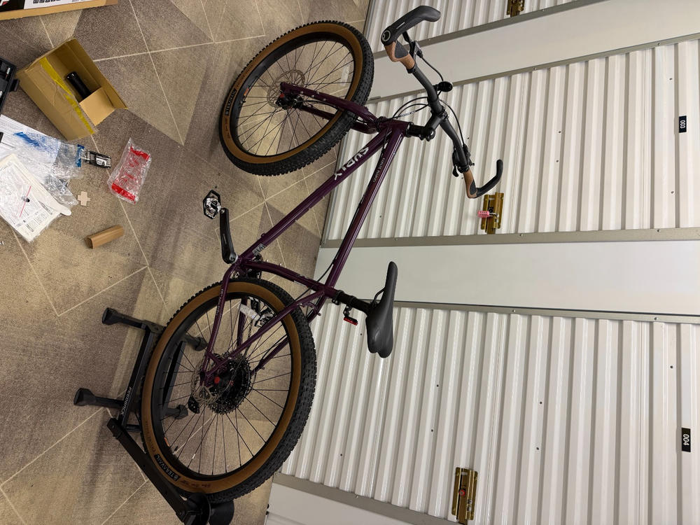 Surly Karate Monkey Rigid - Organic Eggplant - Lg/Organic Eggplant - Customer Photo From Bryan Dorf