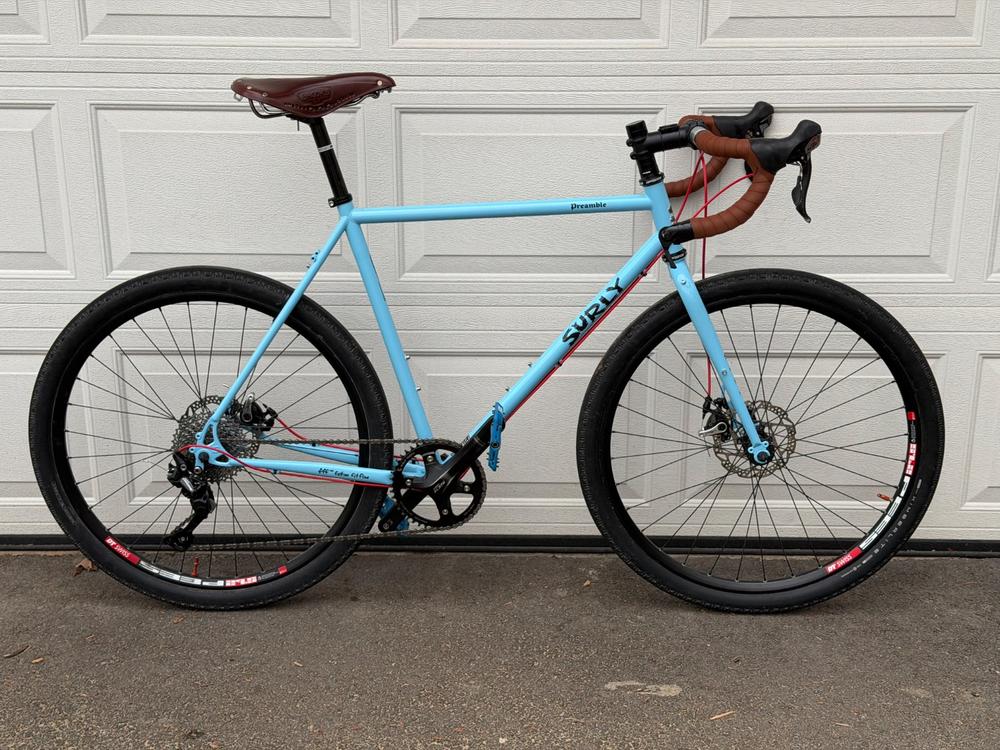 Surly Preamble Frameset - Skyrim Blue, Medium - Customer Photo From Jordan Stewart