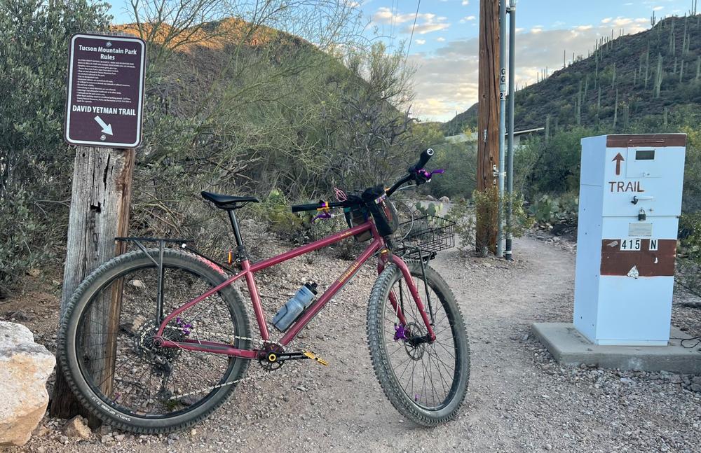 Tumbleweed Chromoly T Rack - 355mm, Black - Customer Photo From Sarah Aiken