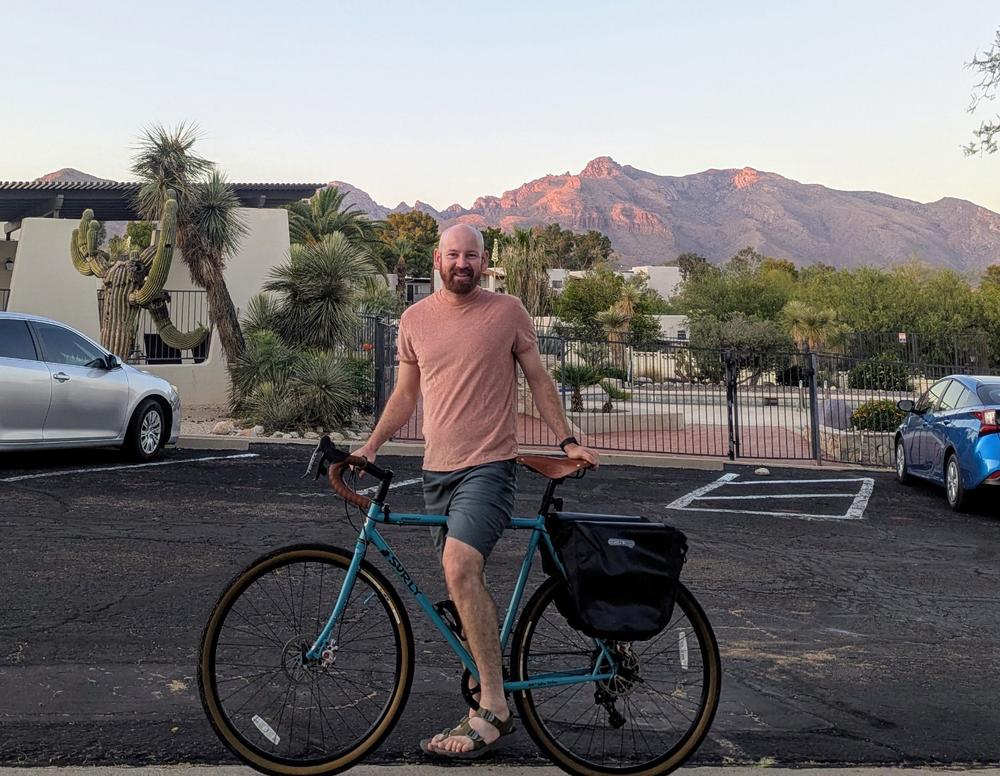 Surly Straggler 700c (Steel Blue) - 56cm - Customer Photo From Spencer Graves