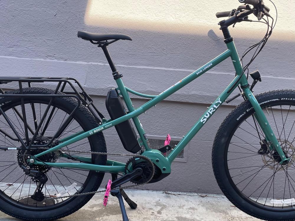 Surly Skid Loader - Illegal Smile Green - Large - Customer Photo From Kellen Morimoto