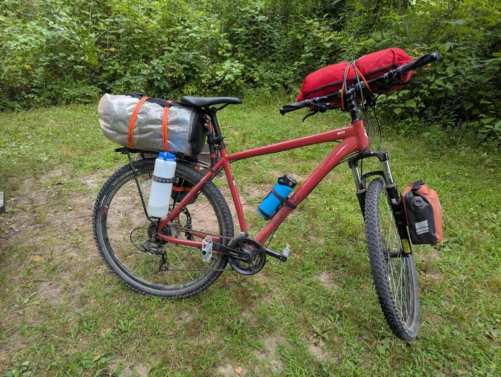 Tumbleweed Macro Pannier Rack - 380mm, Black - Customer Photo From Alan W Jurgensen