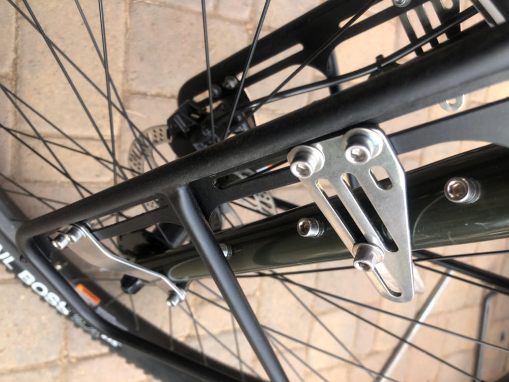 Surly Front Rack - Black - Customer Photo From Gregory Roemke