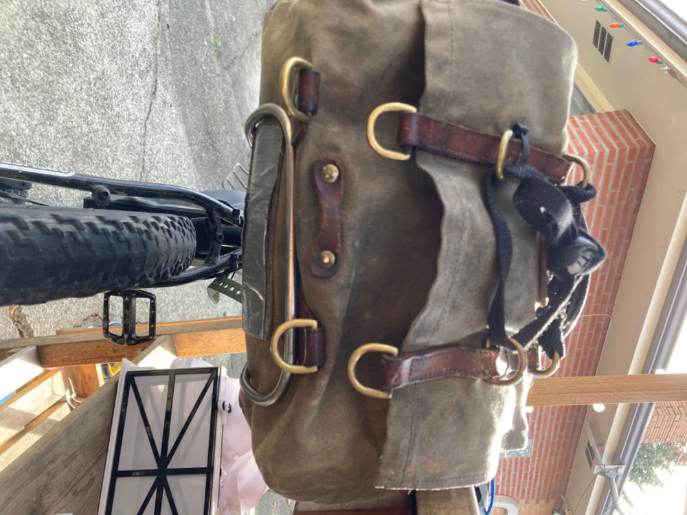 Carradice Bagman Quick Release Support - Expedition - Customer Photo From Frederick Mulder