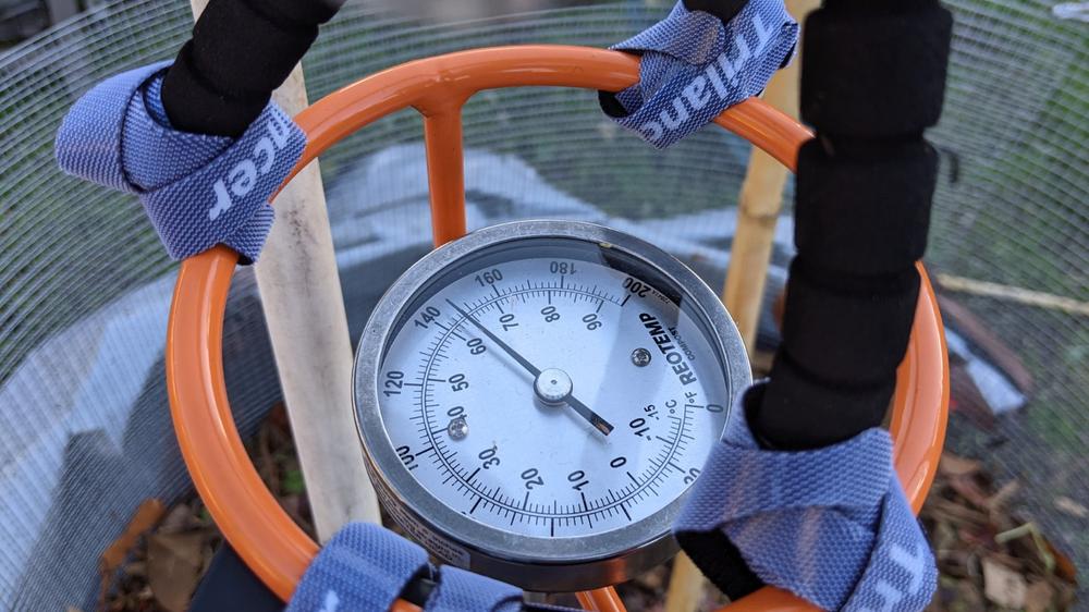 Reotemp Heavy Duty Compost Thermometer Fahrenheit 36 inch Stem 112095