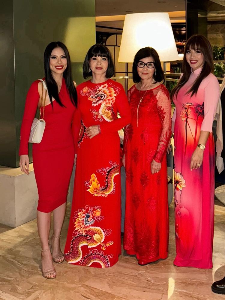 Dasha Modern Midi Dress (Red) - Customer Photo From Charles Wang