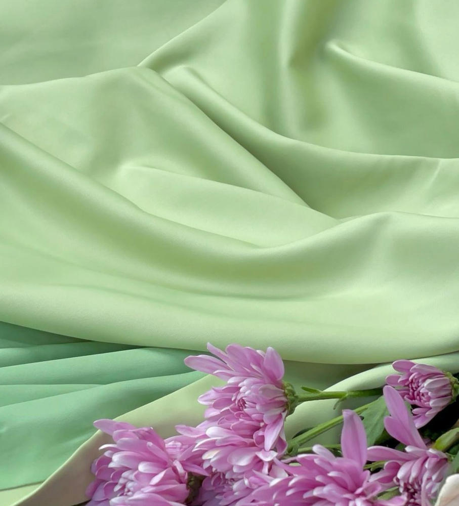 Harper Corset Satin Midi Dress (Sage Green) - Customer Photo From Lynda Brock