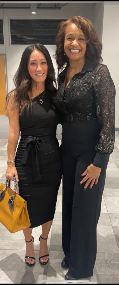 Dolly Elegant Bodycon Dress (Maroon) - Customer Photo From Mia Paradis