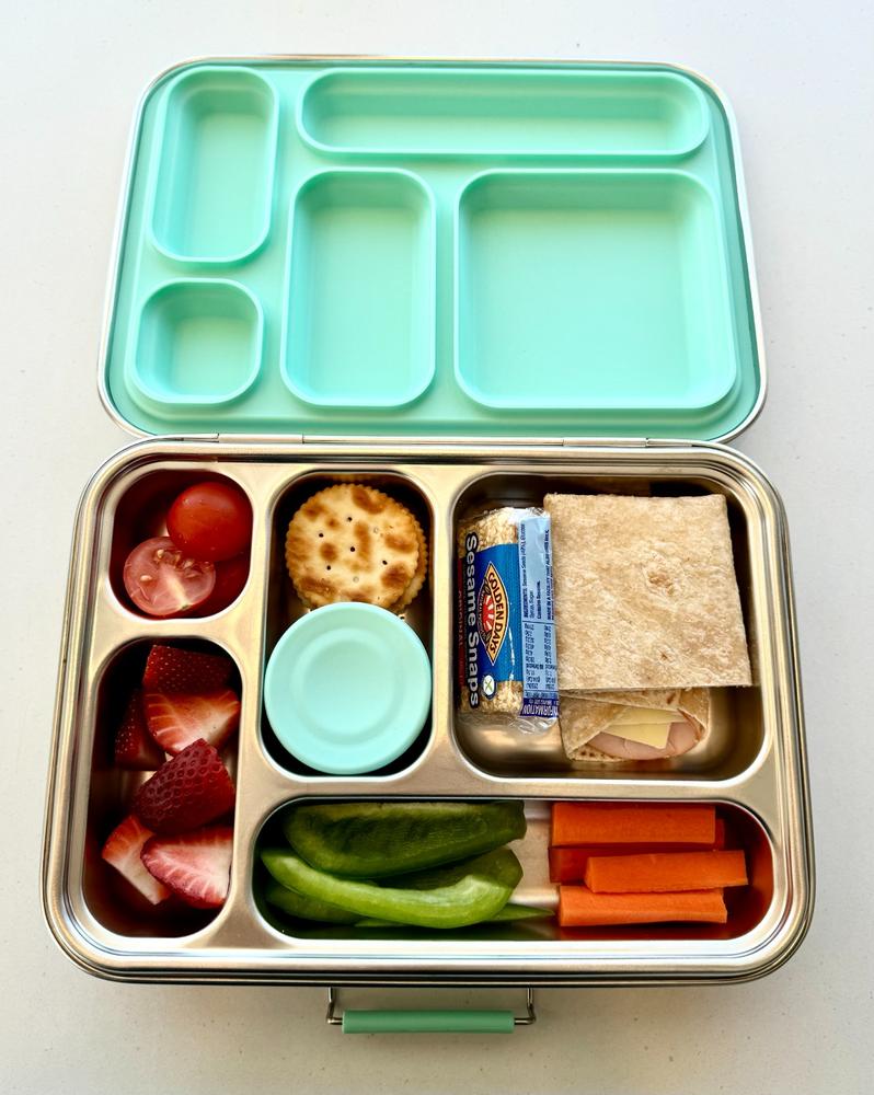 Bento Lunch Box 5 - Leak Proof - Customer Photo From Laura White