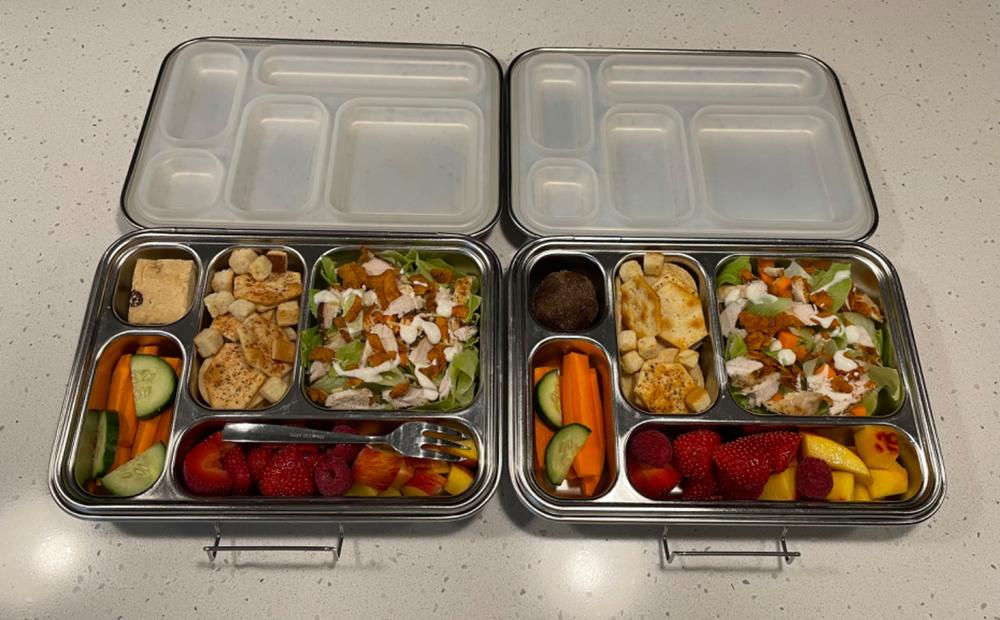 Bento Lunch Box with 5 Compartments - Leak Proof - Customer Photo From Abby Hendry