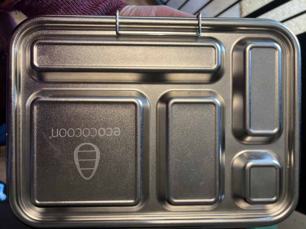 Bento Lunch Box with 5 Compartments - Leak Proof - Customer Photo From Kyhala Dunn