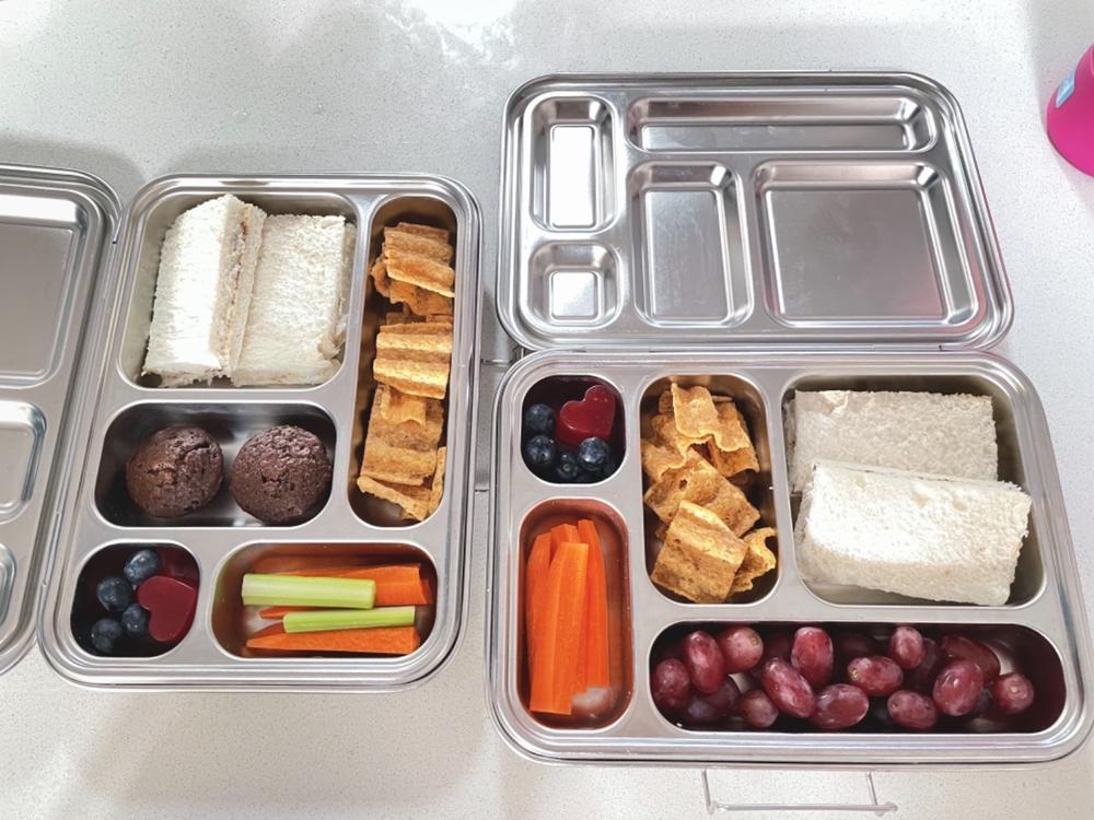 Bento Lunch Box with 5 Compartments - Leak Proof - Customer Photo From Nick and Jess Marshall