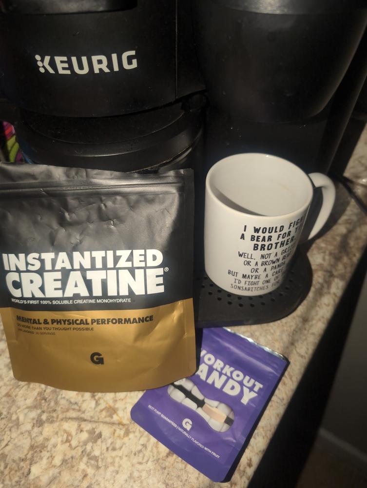 Instantized Creatine - Customer Photo From Ralph Mckinley