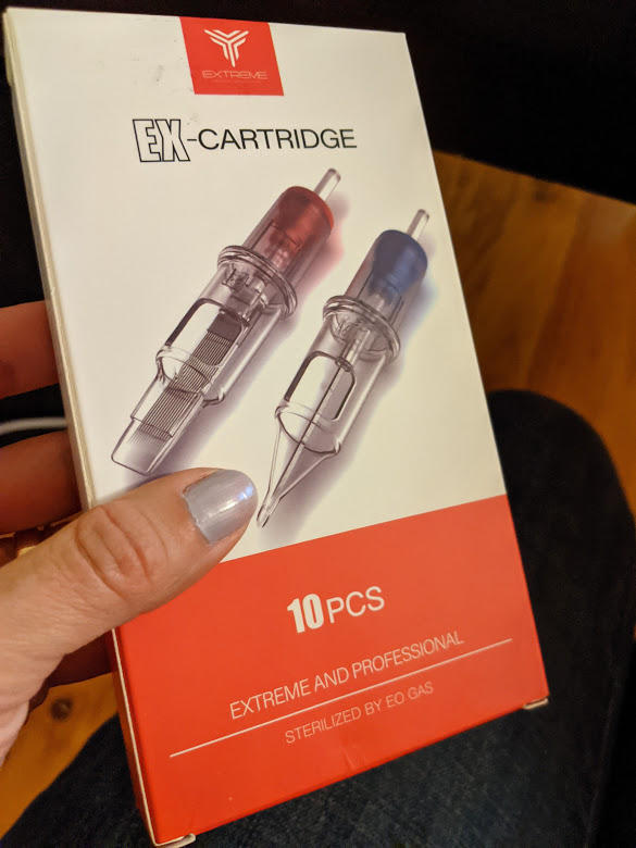 Extreme Tattoo Needles Cartridges 0.3MM Round Liner (20pcs per box) - Customer Photo From Teodora