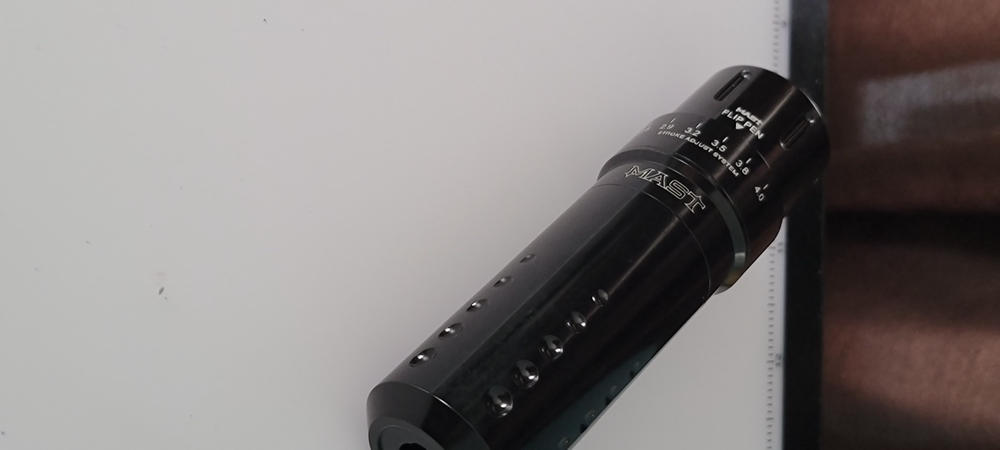 Mast Flip Rotary Tattoo Pen Machine 2.6-4.0mm Stroke Length Custom Motor Supply - Customer Photo From Bryan Turner