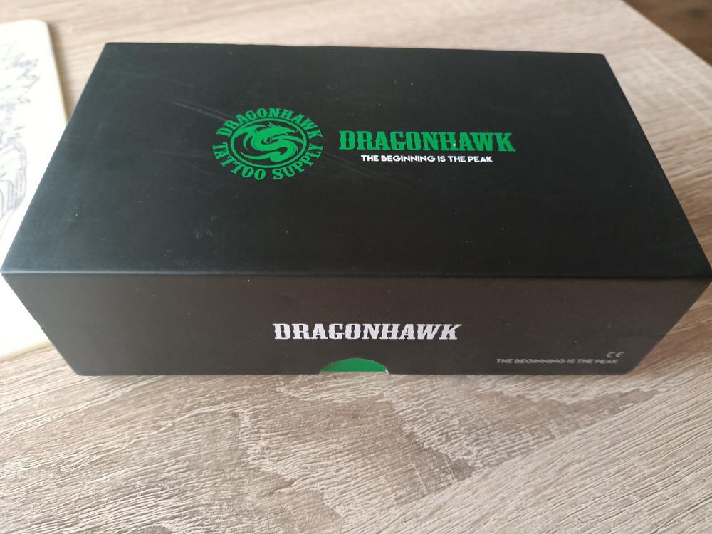 Dragonhawk Wireless Tattoo Pen Machine with 7 Stroke Length | Fold Pro - Customer Photo From Damian 